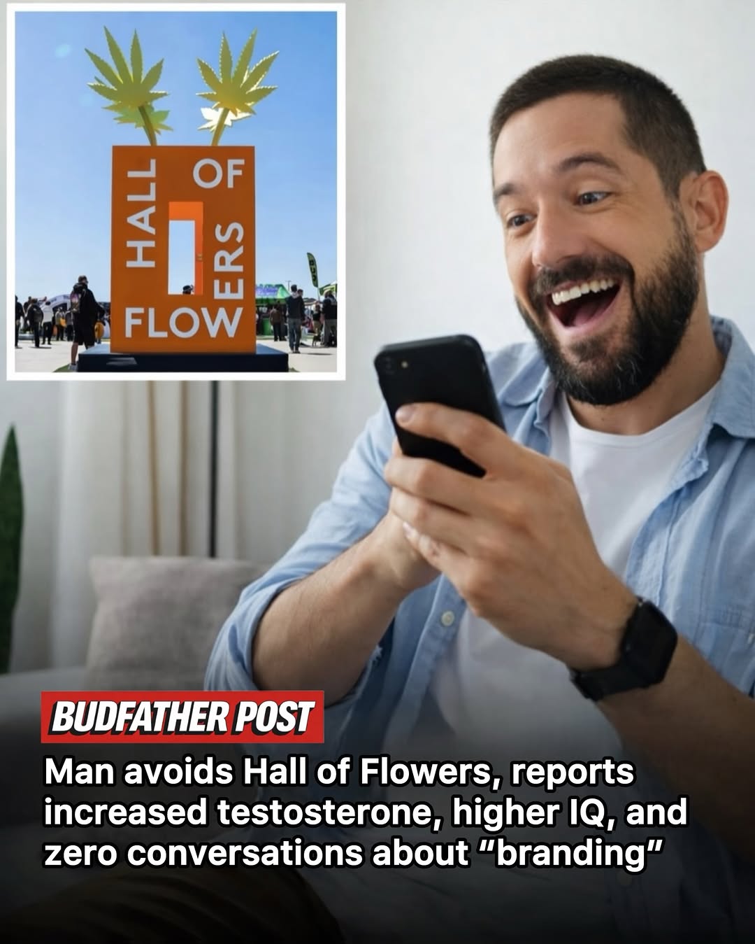 Doctors confirm rare case of reverse FOMO after avoiding mid weed networking